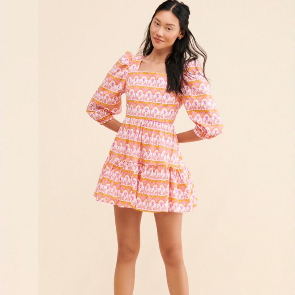 Glamorous Matchbox Print Mini Dress